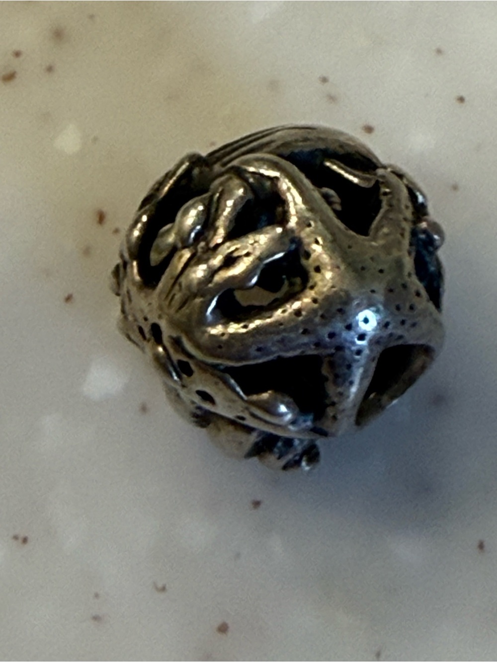 Trollbeads Sterling Silver “Treasures” Bead Retired